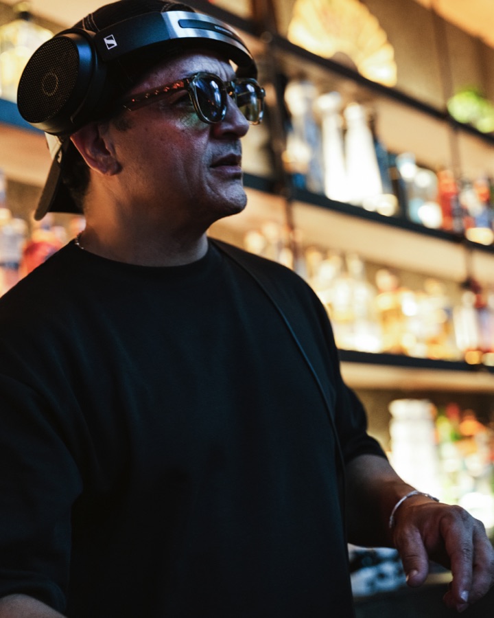 DJ at the bar